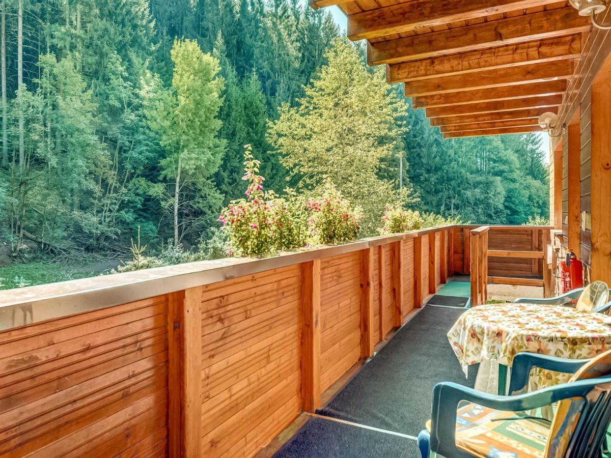 Apartment Thuringian Forest With Balcony Gießübel Bagian luar foto