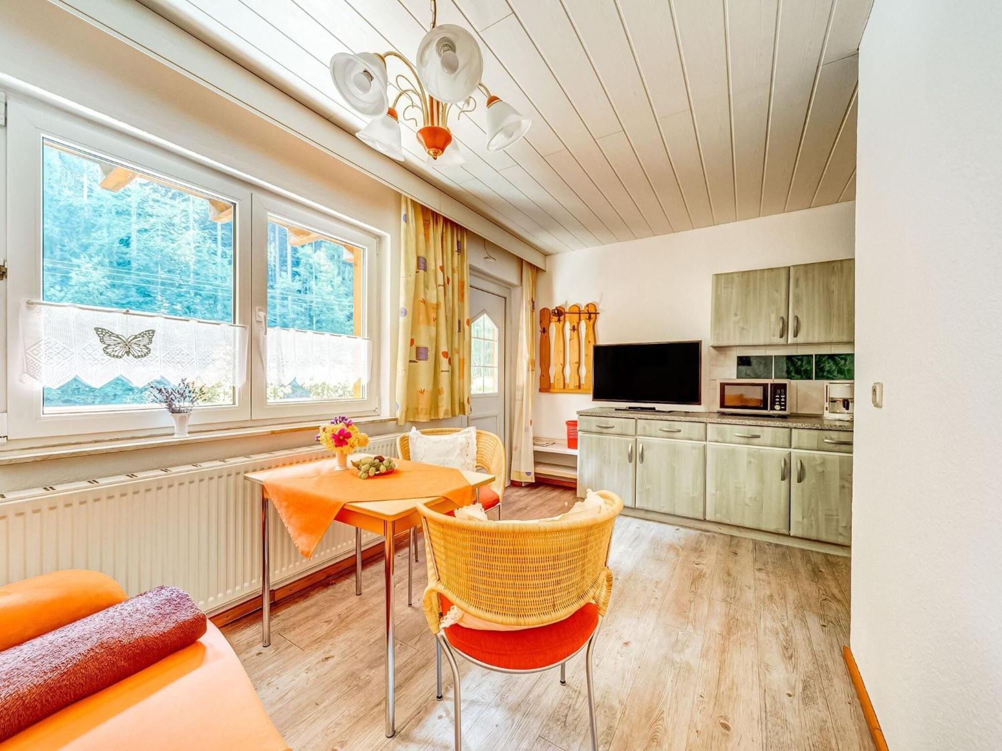 Apartment Thuringian Forest With Balcony Gießübel Bagian luar foto