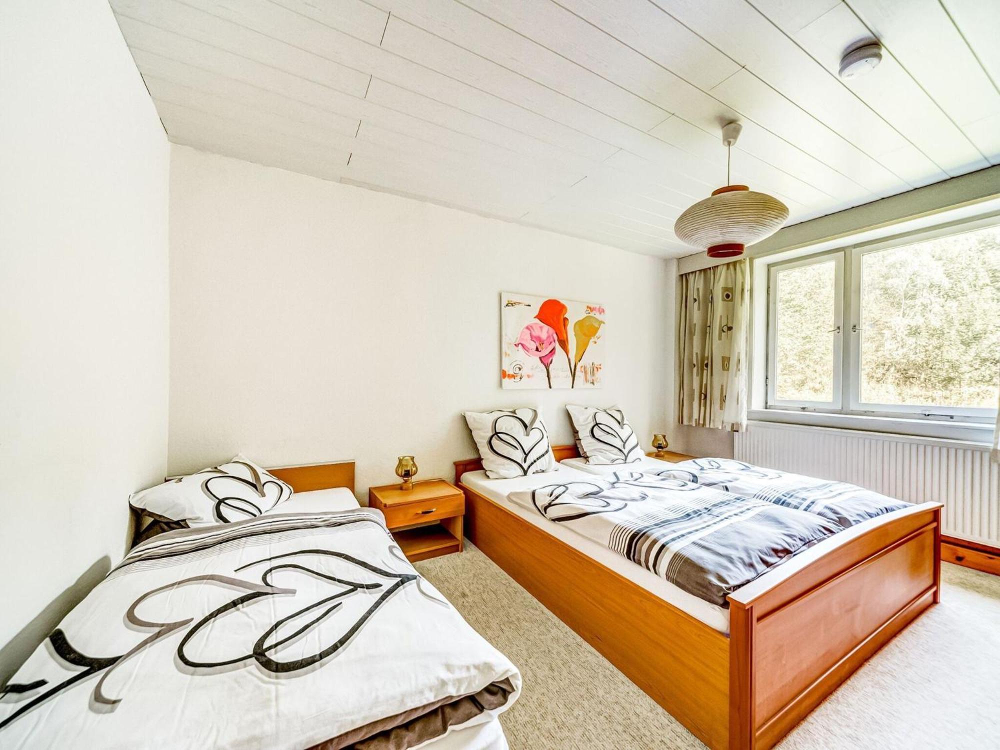 Apartment Thuringian Forest With Balcony Gießübel Bagian luar foto