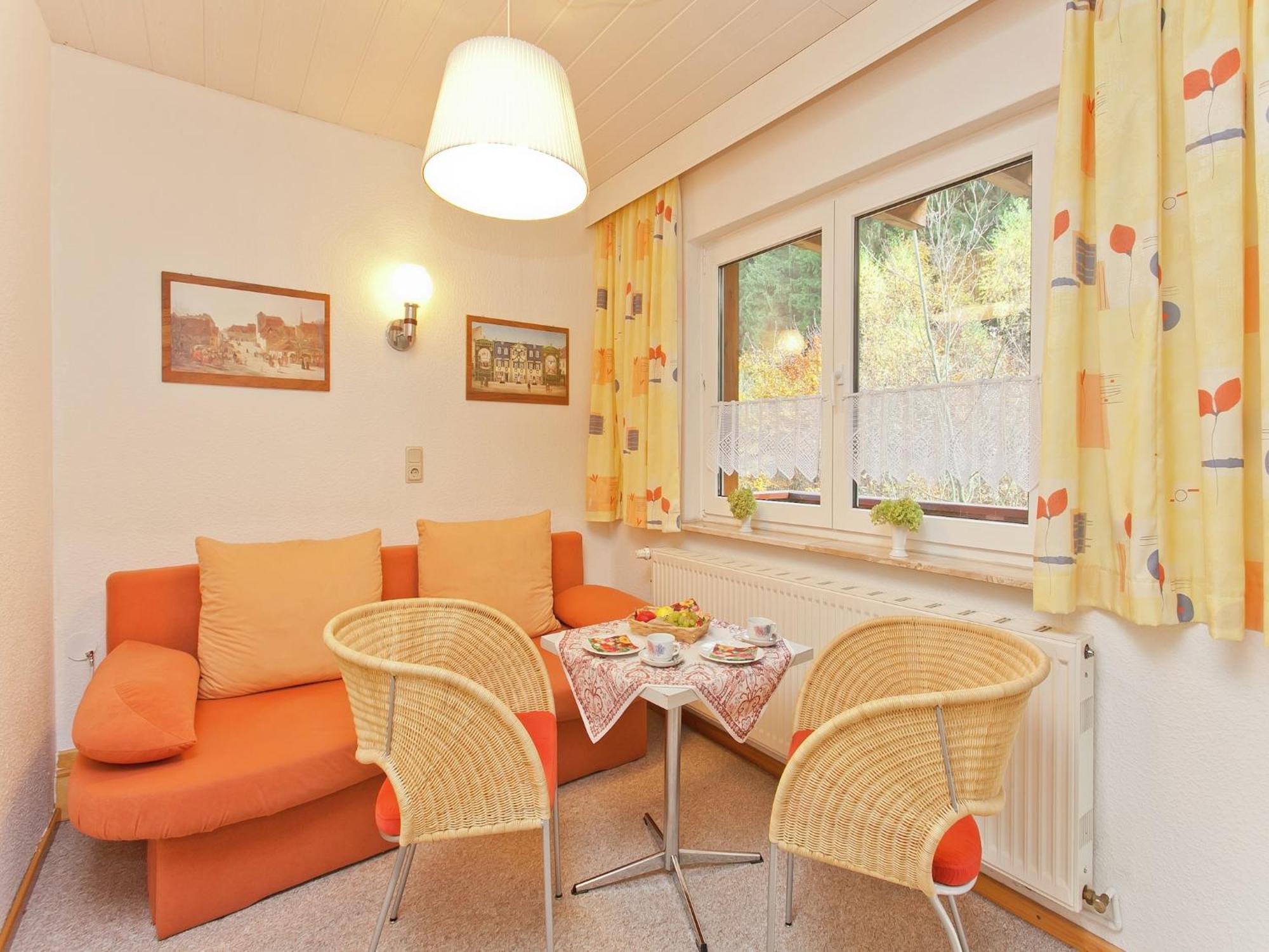 Apartment Thuringian Forest With Balcony Gießübel Bagian luar foto